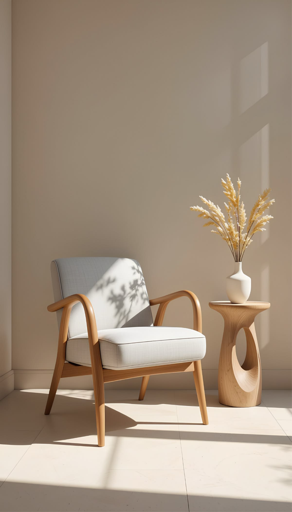 Modern living room sofa interior